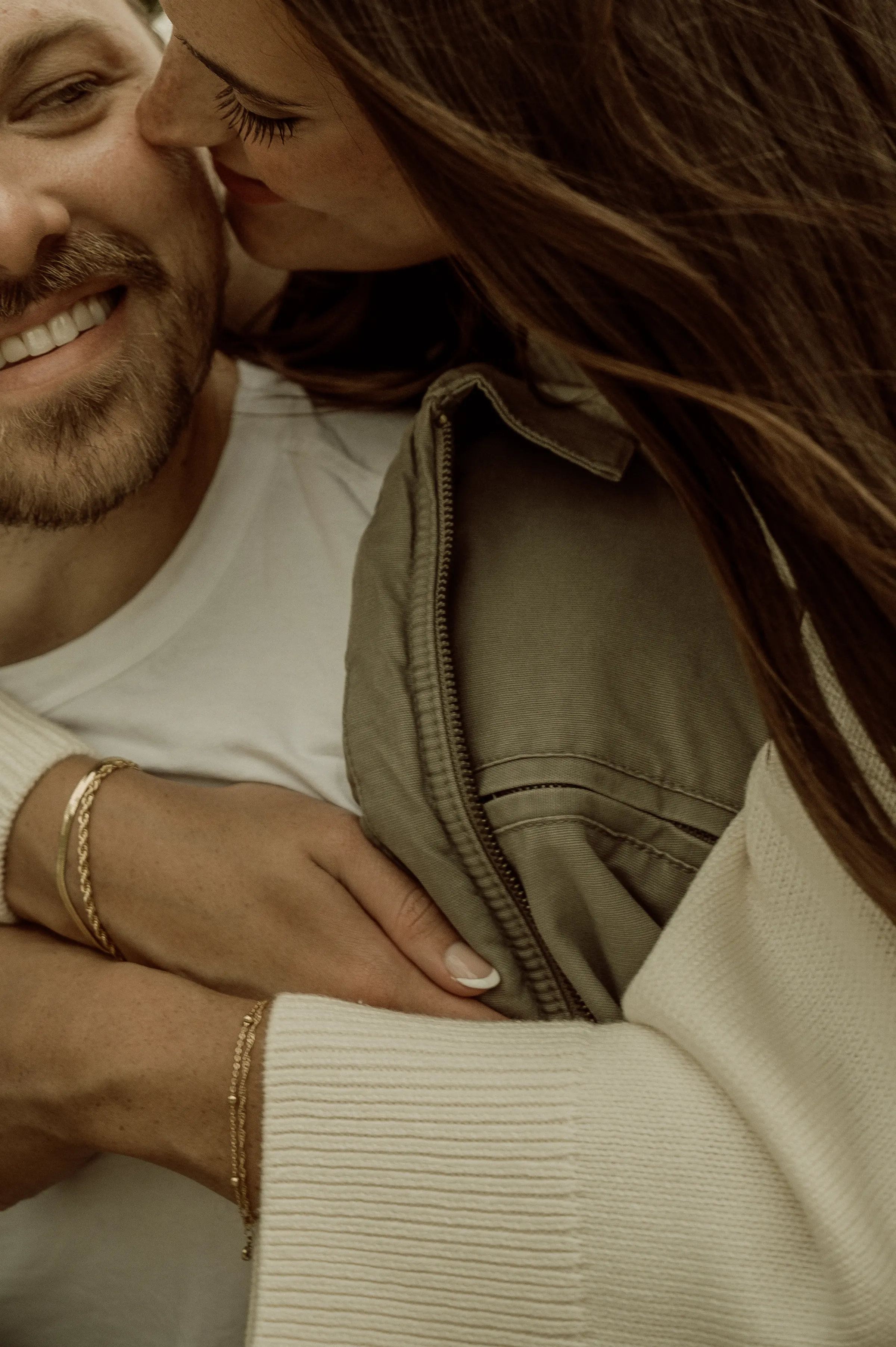 Rachel and Aaron engagement photo 2 of 5 at Clinton Lake, Kansas, May 2025